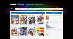 Desktop Screenshot of animelegion.com